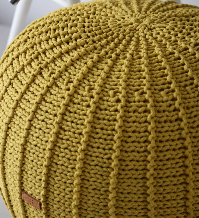 golden kiwi medium pouffe