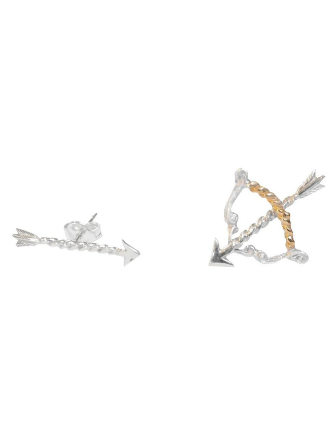 Bow And Arrow Earrings (Pair)