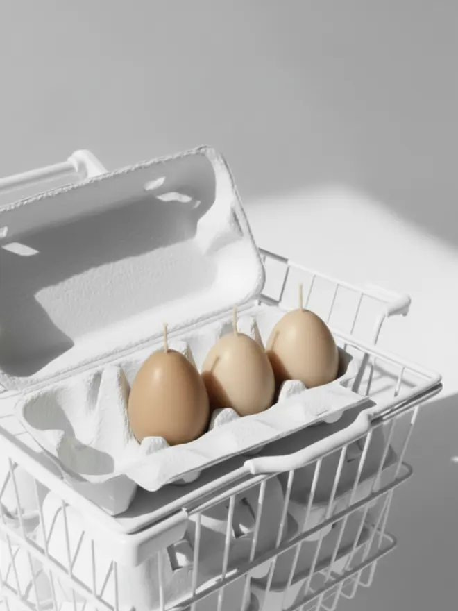 Soft Boiled Egg Candles