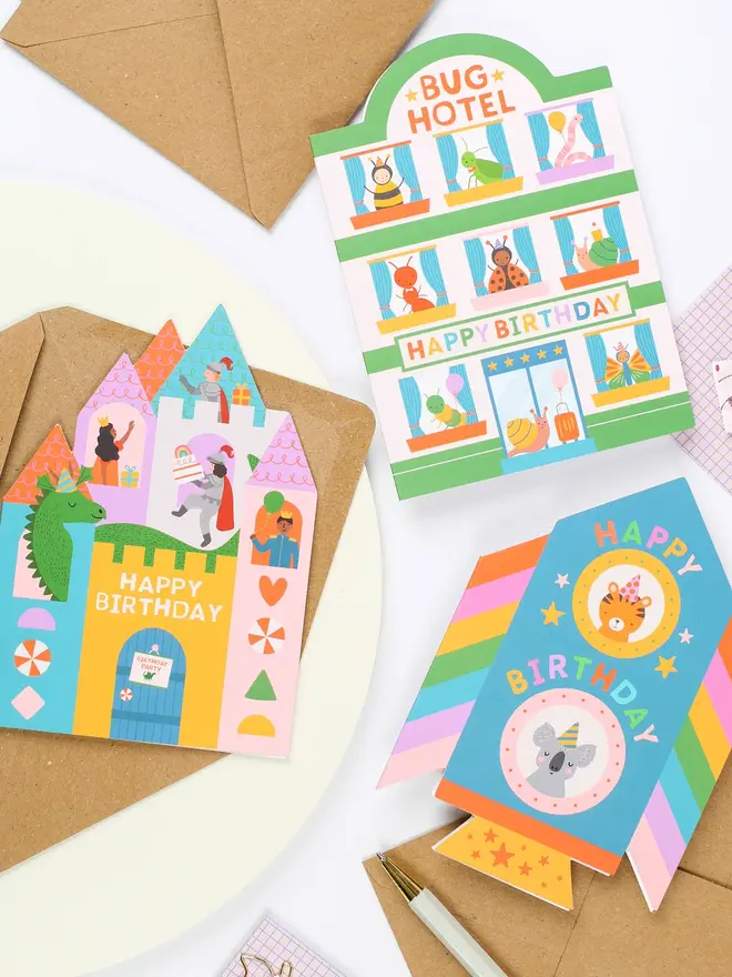 'Happy Birthday' Rocket Card