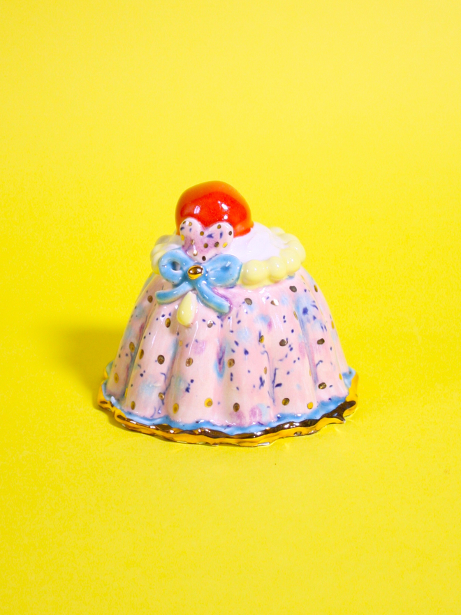 Pixie Dust Ceramic Cake Sculpture