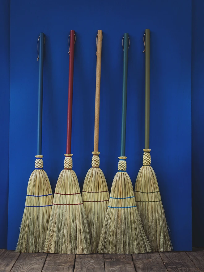 Handmade farmhouse broom