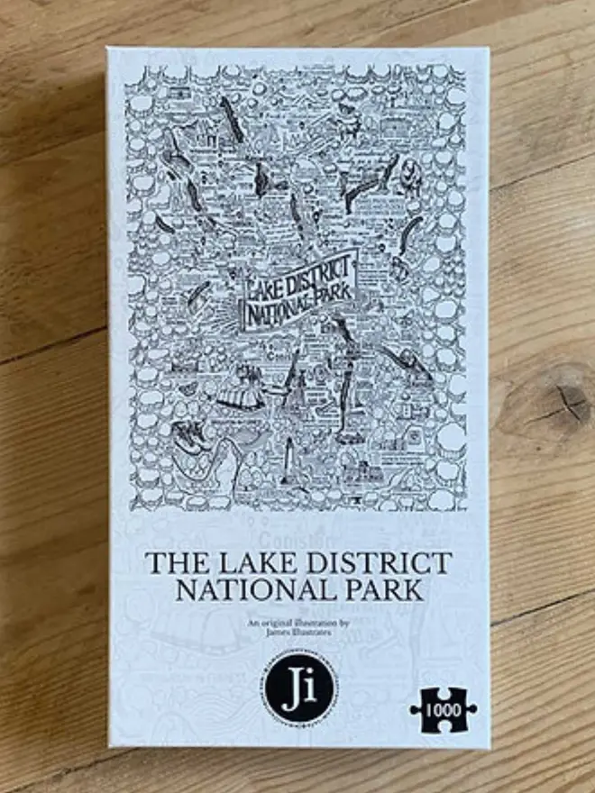 The Lake District Jigsaw Puzzle - 1000 Pieces Box