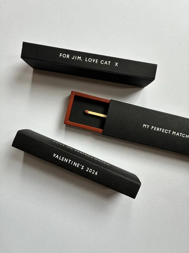 Personalised Handmade Perfect Match Valentine's Love Token Gift