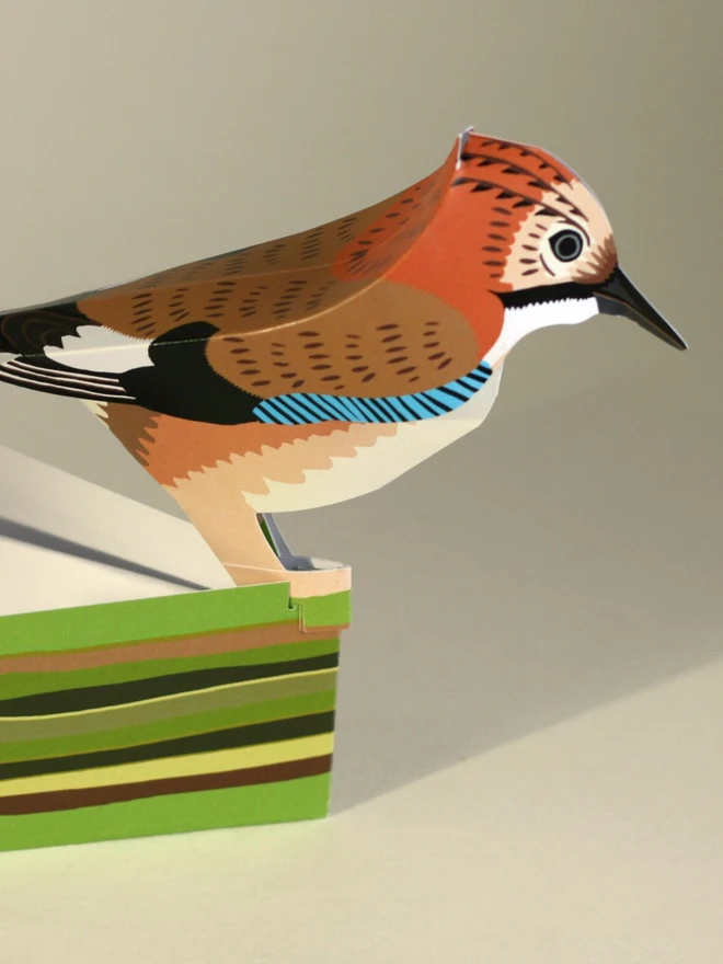 3d jay pop out card