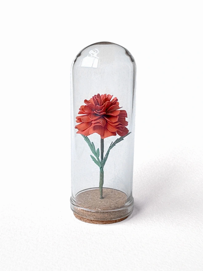 Handmade Mini Marigold Dome