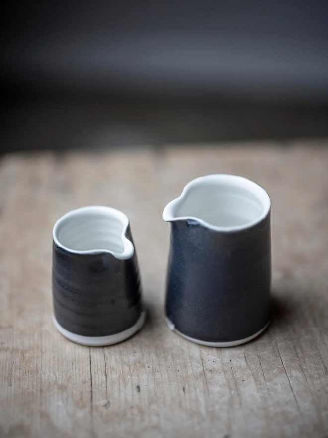 handleless ceramic jugs