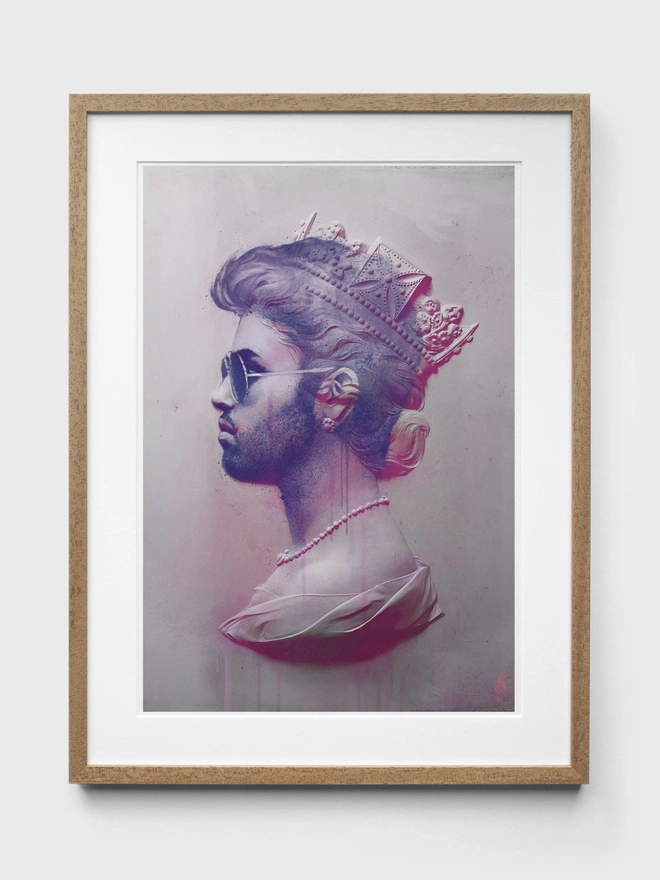 George Michael Pink - Natural Frame