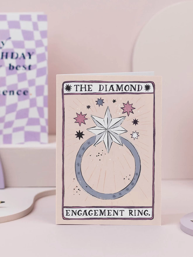 Tarot Engagement Card