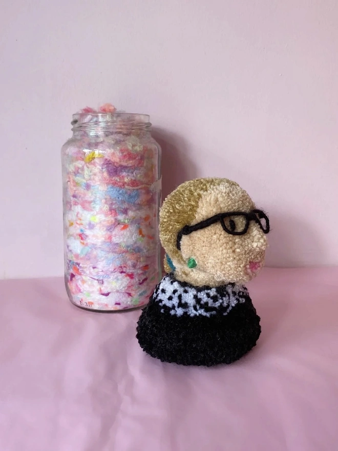 Custom Pom Pom Person