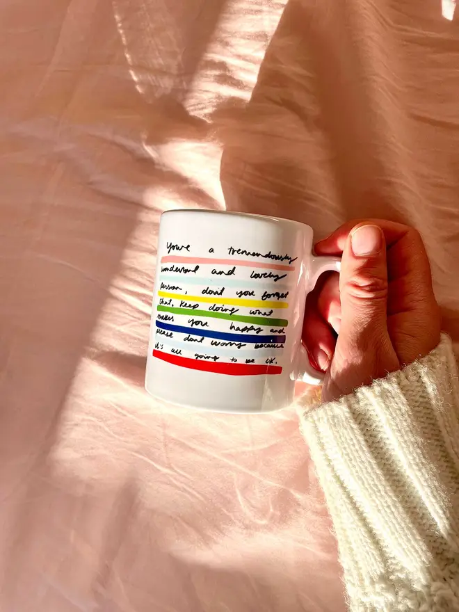 You're a tremendously wonderful and lovely person, don't you forget that, keep doing what makes you happy and please don't worry because it's all going to be ok. 