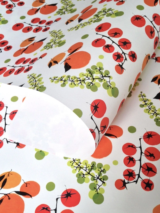 Garden Fruit Wrapping Paper 