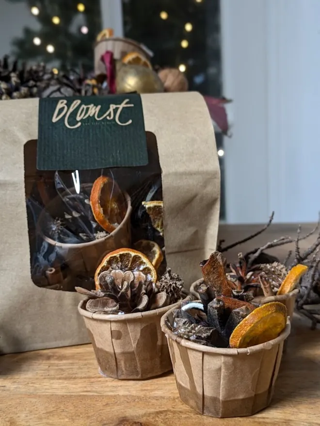 	 pinecone fire starters in a bowl