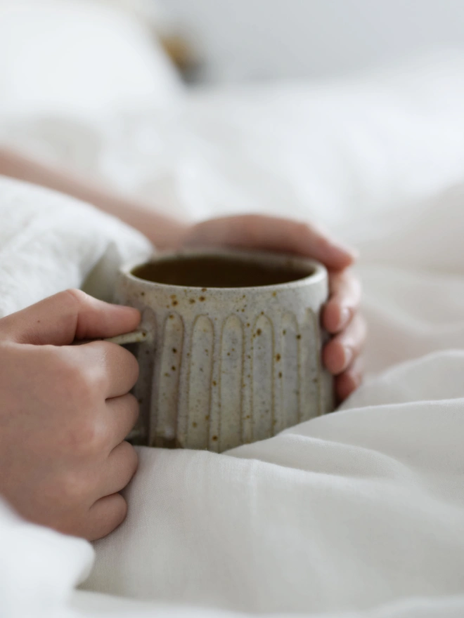 stoneware mug
