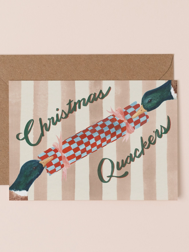 Christmas Quackers Card