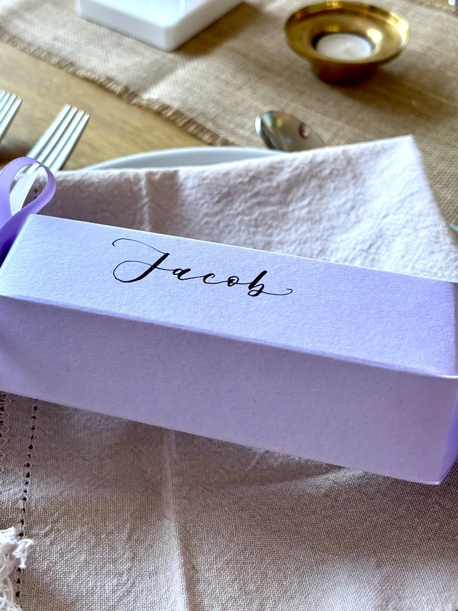 Lilac Lavender Pastel Easter Cracker