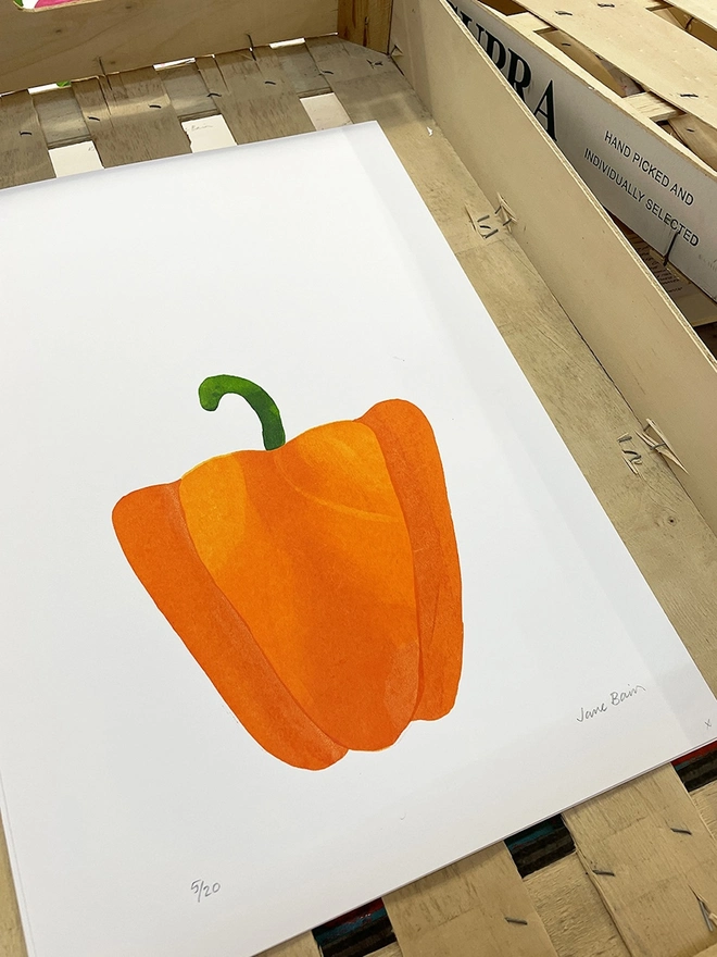 Pepper Screenprint