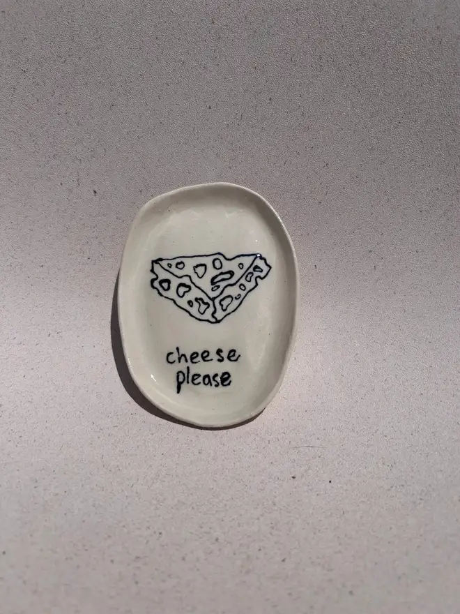 'Cheese Please' Plate