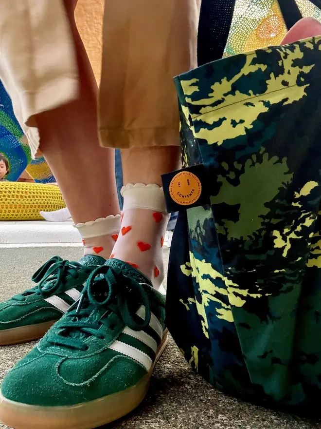 Tree Canopy Contents Oversized Tote Bag