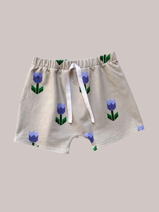 Tulip French Terry Organic Shorts