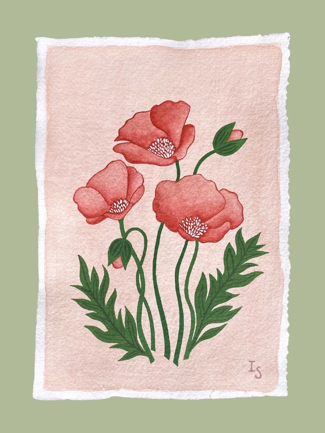 Summer Poppies Painting