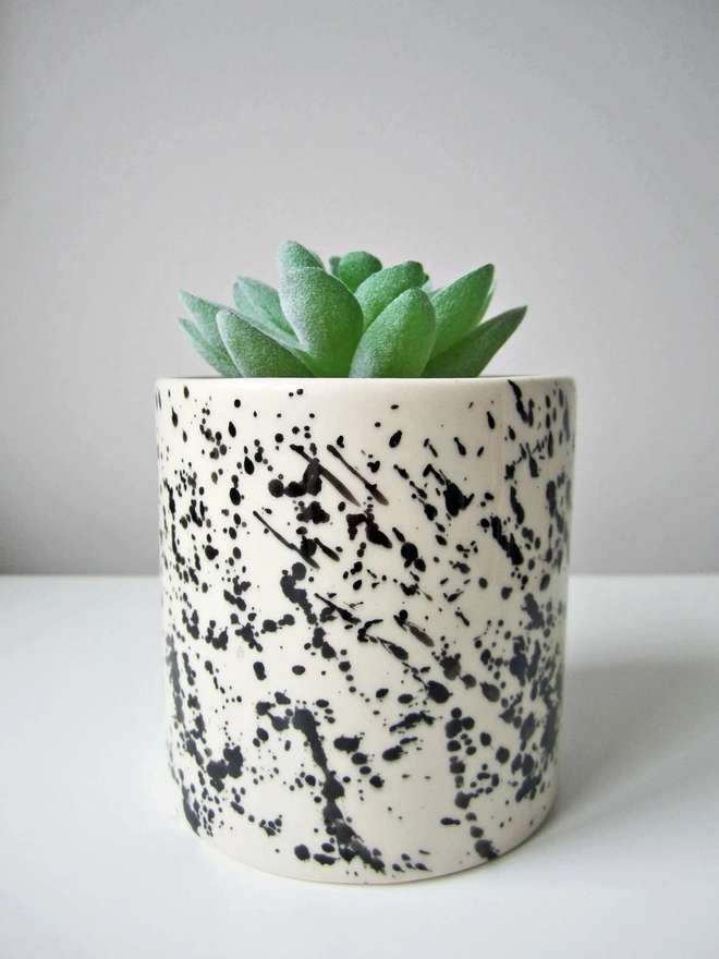 Set of 3 Splatter Plant Pots