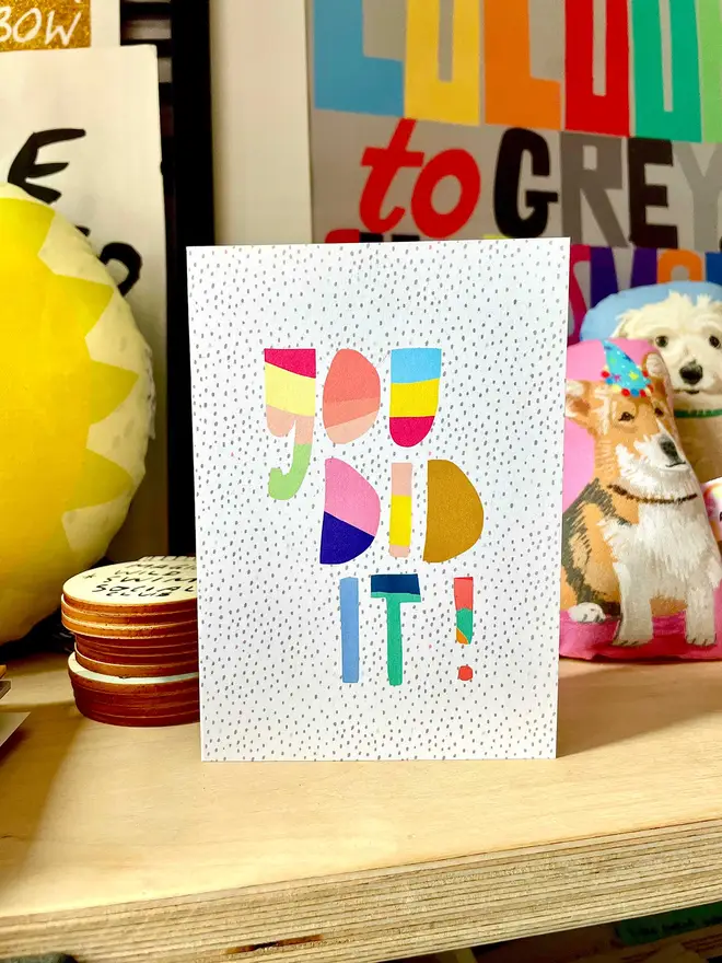 YOU DID THE THING!