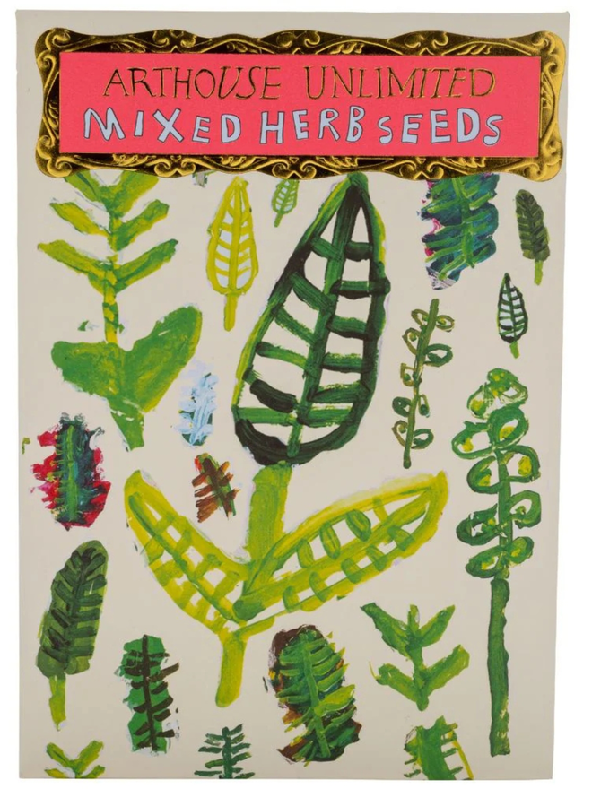 Mixed herbs seed packet