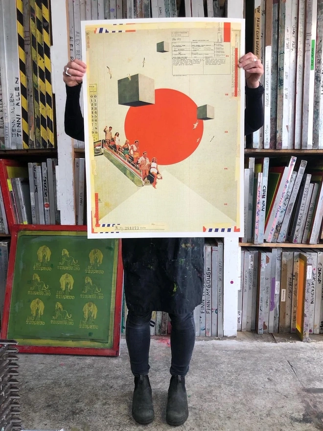 The Arrival Second Edition Screenprint