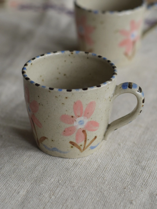 handmade ceramic mug