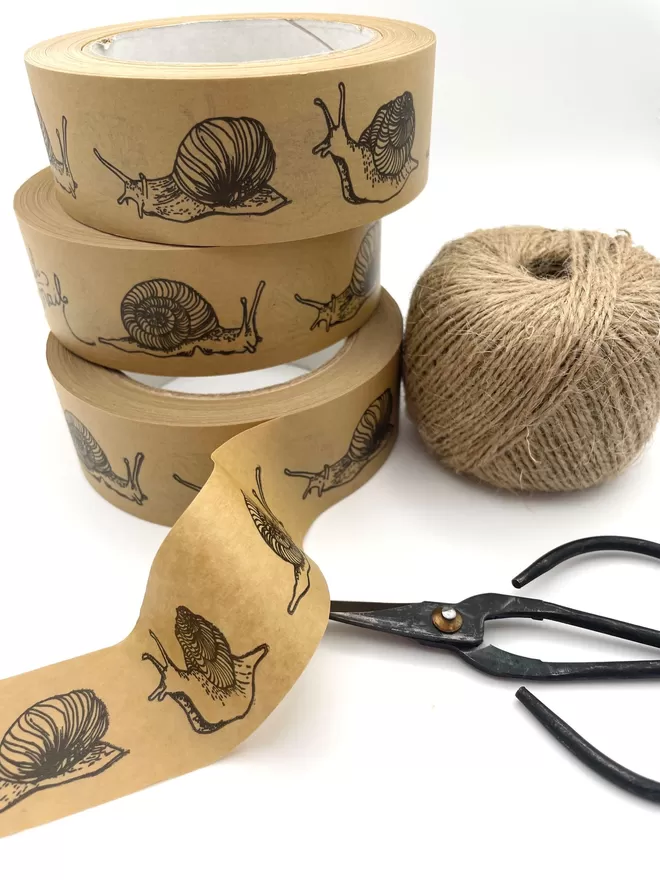 Snail Mail Kraft Paper Tape