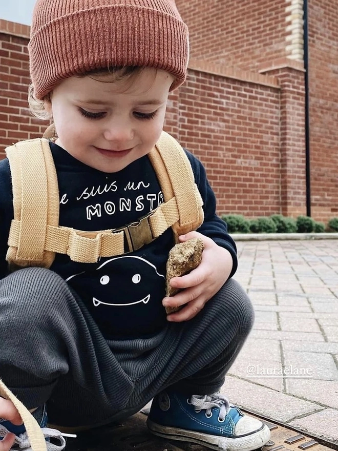 'Je suis un Monstre' Kids Sweatshirt