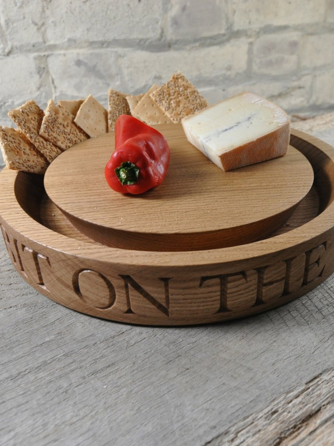 Oak mezze board