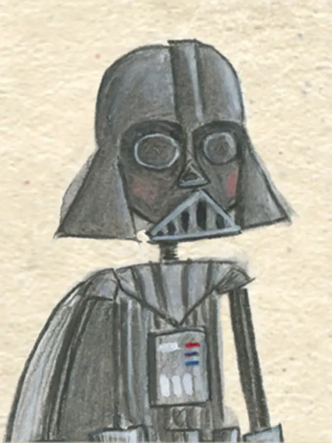 darth vader sorry you're leaving star wars card