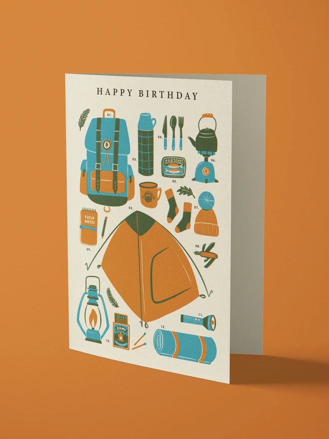 Camping card
