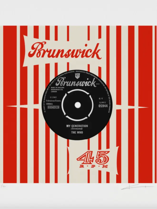 my generation the who vinyl sleeve artwork