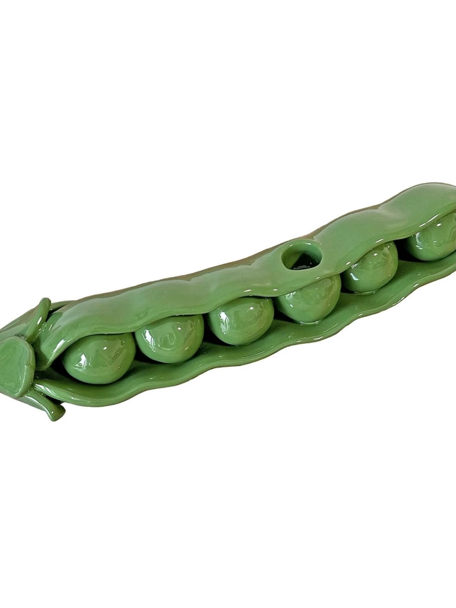 Giant Pea Candlestick Holder