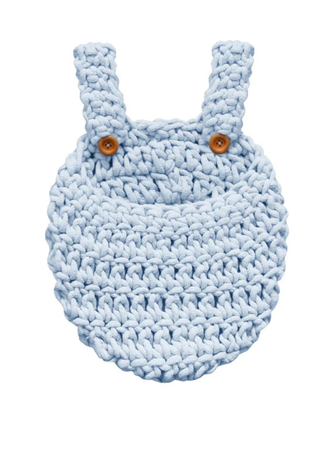 Zuri House. Small baby blue nursery organiser