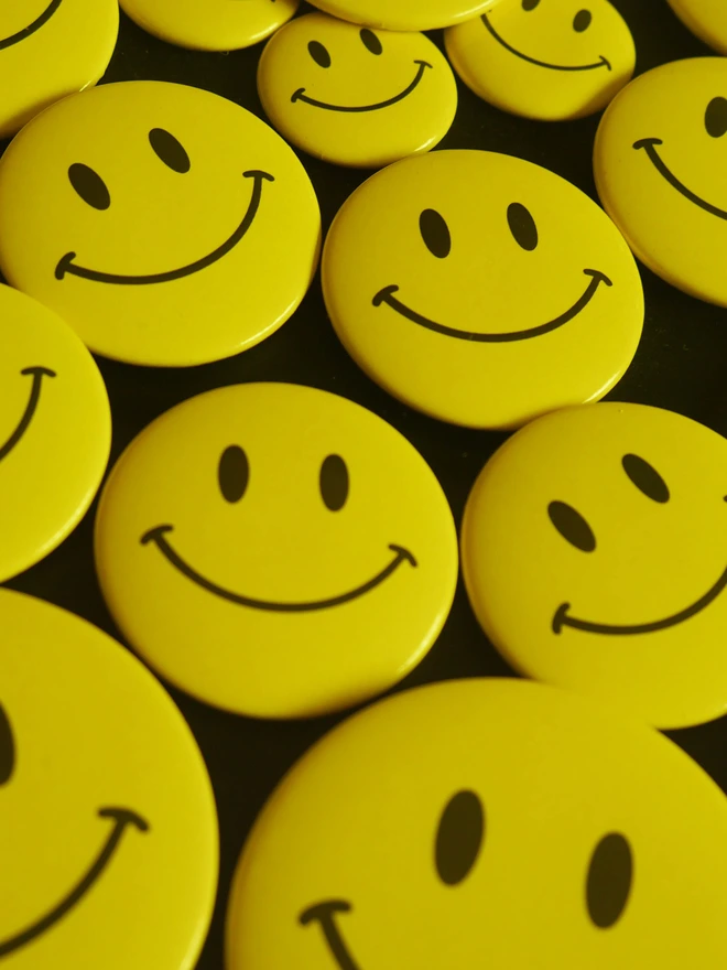 Smiley Face, badges