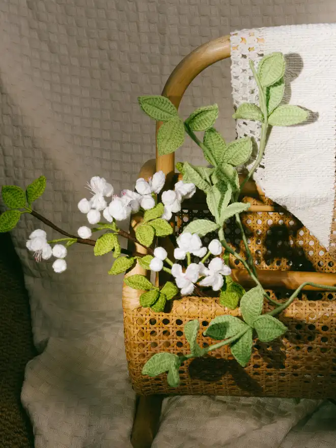The Way to You Crochet Flower Pear Blossom