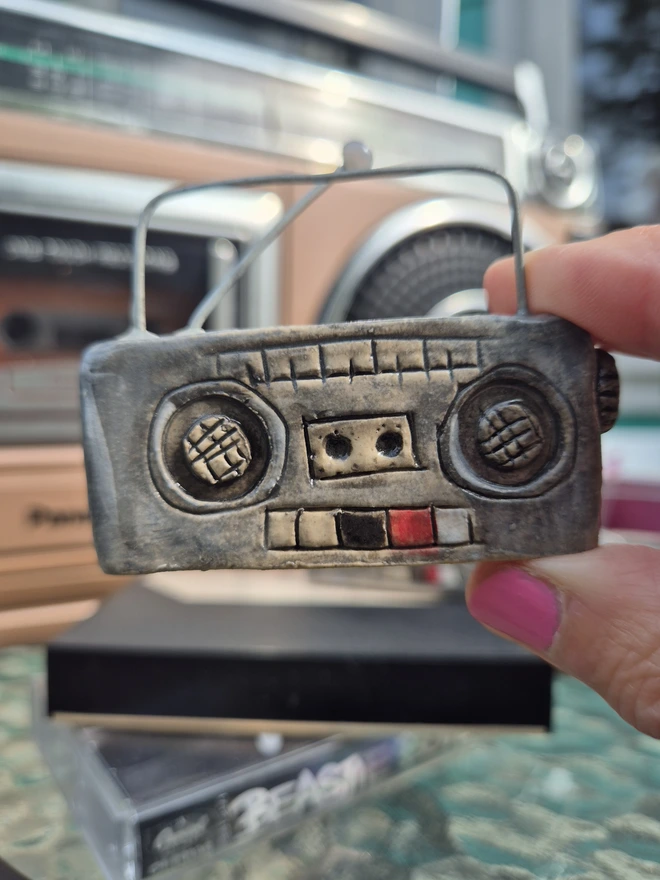 #retro #stereo #80's #giftsformusiclovers #boombox