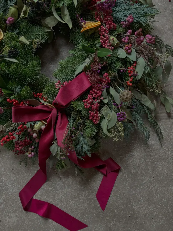 Winter Berry Burst Luxury Christmas Wreath
