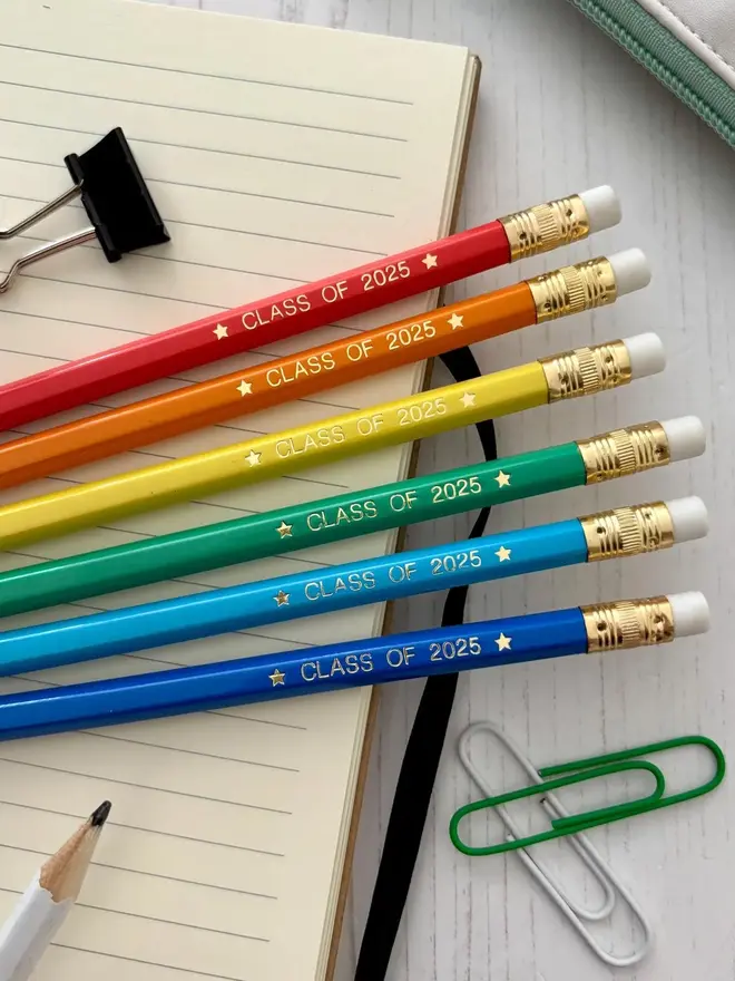 Class of 2025 Pencil Year 6 & Year 11 Leaving Pencil Gift