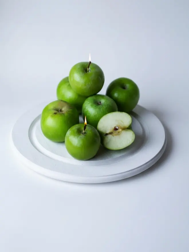 Granny Smith Apple Candle