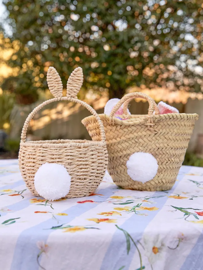 Cottontail Bunny Kids Basket Bag