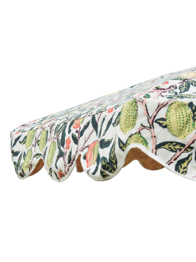 Patterned Octagonal Garden Parasol