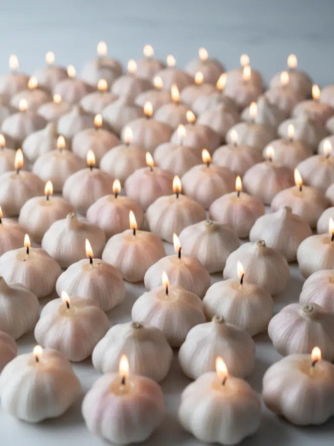 Garlic Candle