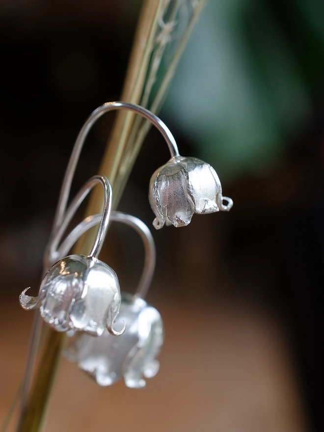 Silver Lily Of The Valley Stem By Ellenlou
