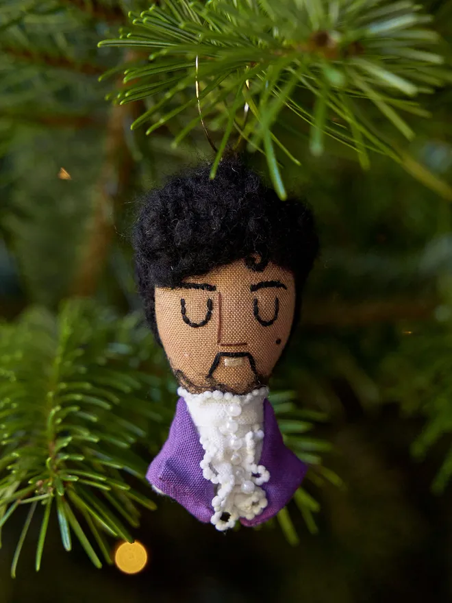 Prince idol Christmas hanging tree decoration