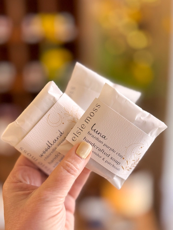 individually wrapped travel/guest soaps